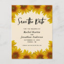 Search for sunflower wedding save the dates Country