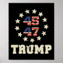 Search for two sided posters Maga