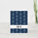Search for anchor thank you cards White