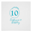 Search for 10th birthday posters 10 20 30 40