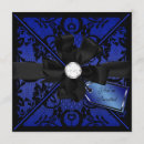 Search for royal sweet 16 invitations Navy