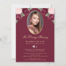 Search for in loving memory red roses cards Funeral