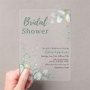 Search for eucalyptus bridal brunch invitations Green and white