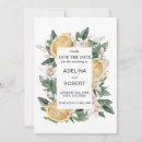 Search for lemon save the dates Floral