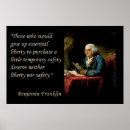 Search for benjamin franklin quote posters Liberty