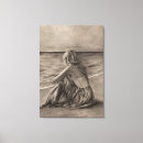 Search for girl canvas prints Drawing
