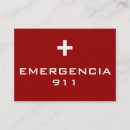Search for allergy business cards 911