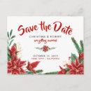 Search for christmas poinsettia save the dates Flower