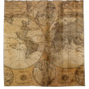 Search for world map shower curtains Travel
