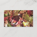 Search for seasons business cards Red