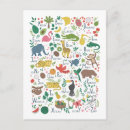 Search for cute alphabet postcards Animal