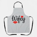 Search for wifey aprons Newlywed