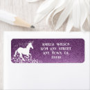 Search for unicorns return address labels For her
