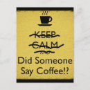 Search for funny coffee sayings postcards Quote
