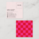 Search for checkerboard business cards Professional
