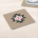 Search for brown and white pattern coasters Vintage