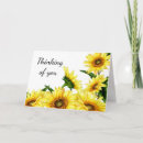 Search for sunflower quotes cards Thinking of you