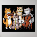 Search for cute violin posters Cat