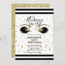 Search for lash salon invitations Glitter