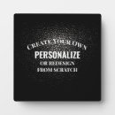 Search for design your own plaques Black
