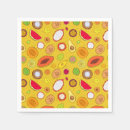 Search for peach fruit napkins Strawberry