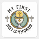 Search for holy eucharist stickers First communion