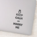 Search for propose stickers Marriage