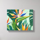 Search for bird of paradise canvas prints Botanical
