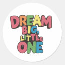 Search for inspirational quote stickers Dream big
