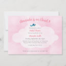 Search for airplane bridal shower invitations Pink
