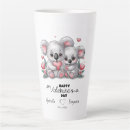 Search for cartoon and a heart mugs For her