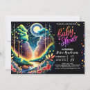 Search for firefly baby shower invitations Enchanted forest