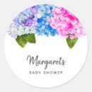 Search for hydrangea baby shower stickers Botanical