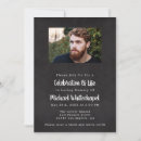 Search for best man invitations Black and white