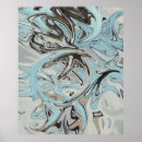 Search for abstract blue silver posters Grey