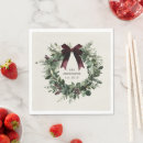Search for christmas paper napkins Wreath