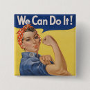 Search for rosie the riveter badges Girl power