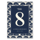 Search for nautical wedding table cards Blue