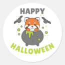 Search for happy panda stickers Halloween