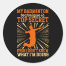 Search for techniques stickers Badminton