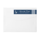 Search for navy blue and white stripes return address labels Anchor