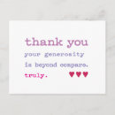 Search for generosity postcards Appreciation