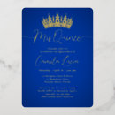 Search for royal blue and gold birthday invitations Daughter