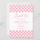 Search for plaid sweet 16 invitations Pink
