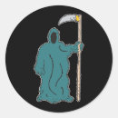 Search for funny grim reaper stickers Pumpkin