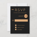 Search for black copper invitations Elegant