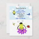 Search for bumble bee birthday invitations Bees
