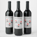 Search for red bird labels Xmas