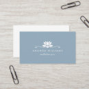 Search for lotus flower business cards Unique