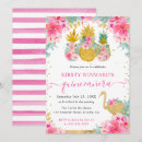 Search for gold pineapple invitations Elegant